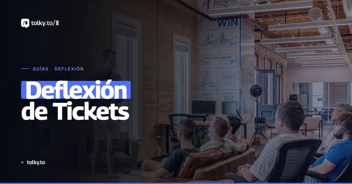 Deflexión de casos con IA: Reduce el volumen de tickets hasta en un 60%