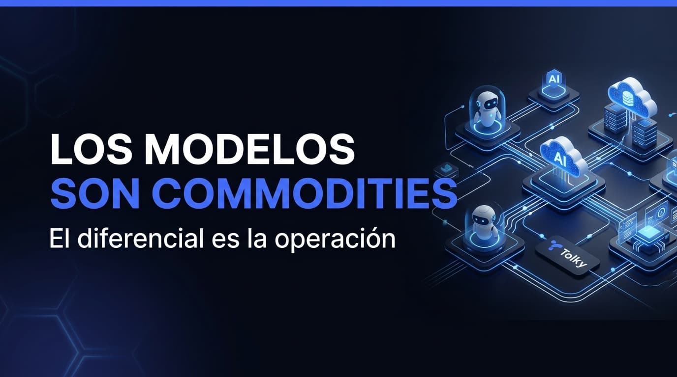 Los modelos de IA se están convirtiendo en commodities: por qué la diferencia ahora es la operación